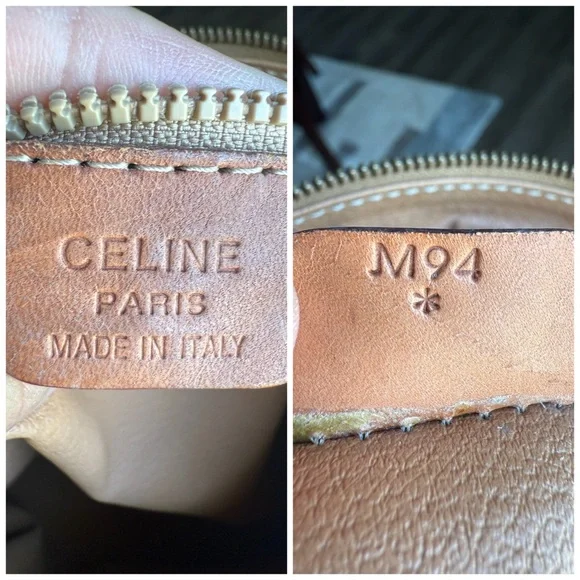 Vintage Celine Macadam Boston Bag - Picture 4 of 14